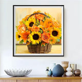 Sonnenblume 5d Diy Diamond Painting Diamant Malerei Set VM4004