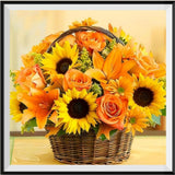 Sonnenblume 5d Diy Diamond Painting Diamant Malerei Set VM4004