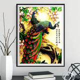 Pfau 5d Diy Diamond Painting /Diamant Malerei Set VM8166