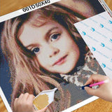 Familienfoto Familie Bilder Benutzerdefinierte 5D Diamond Painting /Diamant Malerei Set NA0617