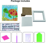 Einfach für Kinder Diamond Painting Kits Anfänger Kunsthandwerk mit Rahmen DP8035