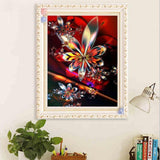 Blume 5d Diy Diamond Painting Diamant Malerei Set VM7379