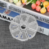 3 teil / los Mini 8 Grids Strass Kunststoffbehälter Box Diamant Malerei VM90356