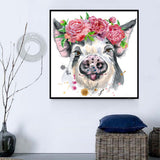 Schwein 5d Diy Diamond Painting Diamant Malerei Set DE193774114