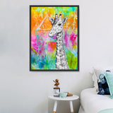 Giraffe 5d Diy Diamond Painting Diamant Malerei Set DE206790052