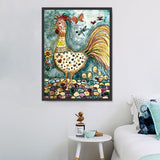 Hähnchen 5d Diy Diamond Painting Diamant Malerei Set DE326804402