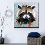 Waschbär 5d Diy Diamond Painting Diamant Malerei Set DE395596854