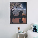 Elefant 5d Diy Diamond Painting Diamant Malerei Set DE487655990