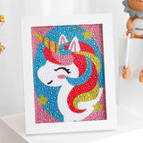 Einfach für Kinder Diamond Painting Kits Anfänger Kunsthandwerk mit Rahmen DP8009