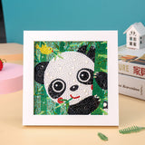 Einfach für Kinder Diamond Painting Kits Anfänger Kunsthandwerk mit Rahmen DP8026