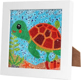 Einfach für Kinder Diamond Painting Kits Anfänger Kunsthandwerk mit Rahmen DP8067