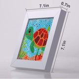 Einfach für Kinder Diamond Painting Kits Anfänger Kunsthandwerk mit Rahmen DP8067
