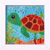 Einfach für Kinder Diamond Painting Kits Anfänger Kunsthandwerk mit Rahmen DP8067