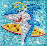 Einfach für Kinder Diamond Painting Kits Anfänger Kunsthandwerk mit Rahmen DP8216