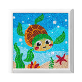 Einfach für Kinder Diamond Painting Kits Anfänger Kunsthandwerk mit Rahmen DP8221