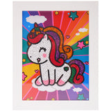 Einfach für Kinder Diamond Painting Kits Anfänger Kunsthandwerk mit Rahmen DP8309