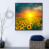 Sonnenblume 5d Diy Diamond Painting Diamant Malerei Set DS101549985