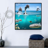 Delfin 5d Diy Diamond Painting Diamant Malerei Set DS11138284