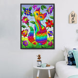 Katze 5d Diy Diamond Painting Diamant Malerei Set DS151016966