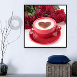 Kaffee 5d Diy Diamond Painting Diamant Malerei Set DS166825418