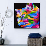 Katze 5d Diy Diamond Painting Diamant Malerei Set DS226978701