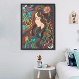 Porträt 5d Diy Diamond Painting Diamant Malerei Set DS32989330