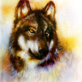 Wolf 5d Diy Diamond Painting Diamant Malerei Set DS53566392