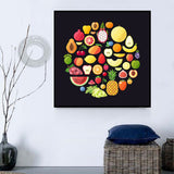 Frucht 5d Diy Diamond Painting Diamant Malerei Set DS57542832