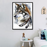 Wolf 5d Diy Diamond Painting Diamant Malerei Set DS86500719