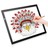Tragbare Tracing LED Copy Board Light Box Ultradünne einstellbare USB-Stromversorgung zum Zeichnen DT9004