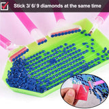 22 Stück 5D-Diamant-Malwerkzeuge und Zubehör-Kits DT9009