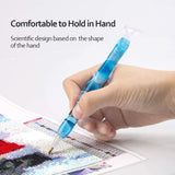 Handgefertigter Kunstharz-Diamantmalstift mit Klebelehm, verschiedene Spitzen DT9010