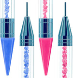 Diamant Malerei Stifte 2-Pack Kein Wachs erforderlich Selbst-Stick Bohrer Stift DT9011