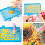 127pcs 5D DIY Diamant Malerei Zubehör und Werkzeuge Kits DT9013