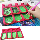 Diamond Painting Zubehör Tablett-Organizer für Aufbewahrungsboxen Behälter DT9017
