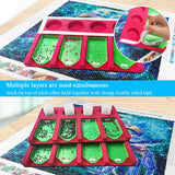 Diamond Painting Zubehör Tablett-Organizer für Aufbewahrungsboxen Behälter DT9017