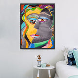 Porträt 5d Diy Diamond Painting Diamant Malerei Set IT1336393757