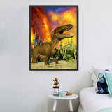 Dinosaurier 5d Diy Diamond Painting Diamant Malerei Set IT843713038