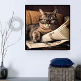 Katze 5d Diy Diamond Painting Diamant Malerei Set MJ1002