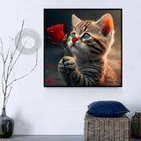 Katze 5d Diy Diamond Painting Diamant Malerei Set MJ1005