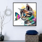 Katze 5d Diy Diamond Painting Diamant Malerei Set MJ1018