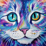 Katze 5d Diy Diamond Painting Diamant Malerei Set MJ1030