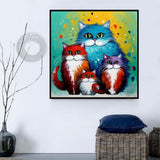 Katze 5d Diy Diamond Painting Diamant Malerei Set MJ1039