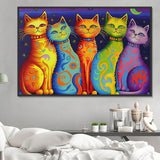 Katze 5d Diy Diamond Painting Diamant Malerei Set MJ1056