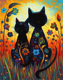 Katze 5d Diy Diamond Painting Diamant Malerei Set MJ1073