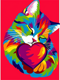 Katze 5d Diy Diamond Painting Diamant Malerei Set MJ1075