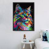 Katze 5d Diy Diamond Painting Diamant Malerei Set MJ1076