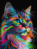 Katze 5d Diy Diamond Painting Diamant Malerei Set MJ1076