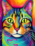 Katze 5d Diy Diamond Painting Diamant Malerei Set MJ1077