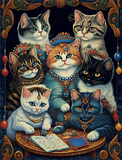 Katze 5d Diy Diamond Painting Diamant Malerei Set MJ1083